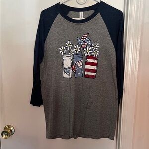 Patriotic Raglan Shirt